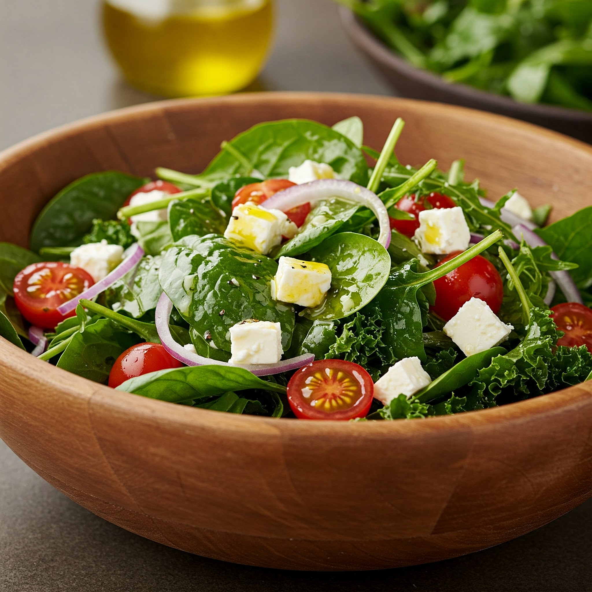 Fresh Green Salad Bowl